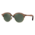 Lentes de Sol Ray-Ban Clubmaster 4246M 1181 Madera Clasica/Verde