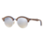 Lentes de Sol Ray-Ban Clubmaster 4246M 1217/9u Madera Clasica/Plateado