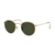 Lentes de Sol Ray-Ban Round 3447 001 Dorado/Verde