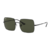 Lentes de Sol Ray-Ban Square 1971 9148/31 Negro/Verde
