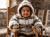 PONCHO BEBÉS/NIÑOS ARTESANAL en internet