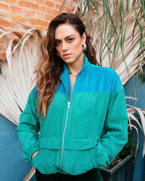 Jaqueta Bomber Cotelê