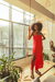 Vestido midi maya - comprar online