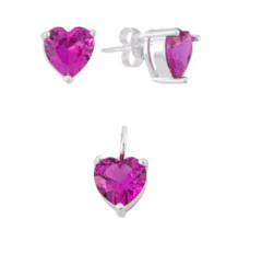 Conjunto Coração Pink - comprar online