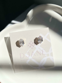 BRINCO GOTA CRISTAL M BANHADO A OURO 18k - comprar online