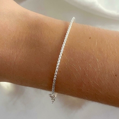 Bracelete FIO TORCIDO PRATA 925 - comprar online