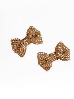 Conjunto Lacinho dourado rosê