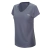 Remera Ultra Dry Dama Manga Corta - Gris