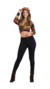 Jeans Chupín Negro - comprar online