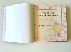 ALBUM BOOK BOUND CON HOJAS SOBRE-BEBE en internet