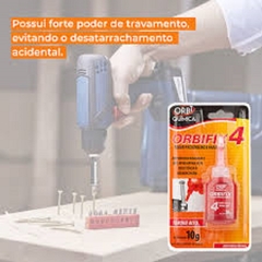 Trava Parafuso Vermelho Orbifix 10g - comprar online