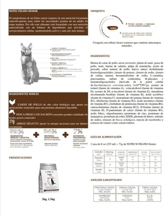 NUPEC SENIOR FELINO CROQUETAS - comprar en línea
