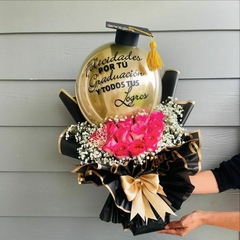 RAMO FELICES LOGROS 12 ROSAS
