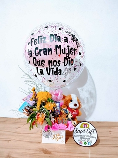 BOX BURBUJA Y PELUCHE