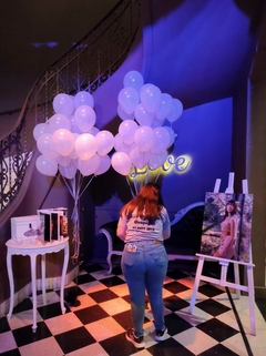 COMBO DE 50 GLOBOS DE LATEX CON HELIO