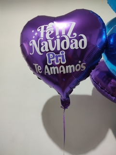 GLOBO METALIZADO DE 45 CM CON HELIO - comprar online
