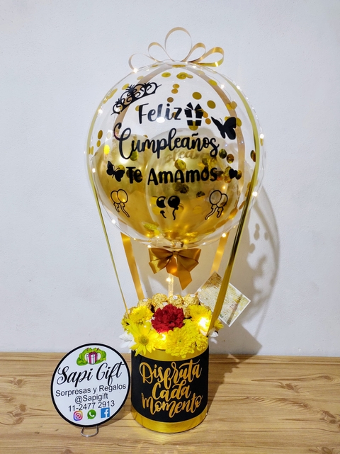 BOX BOMBONES Y BURBUJA