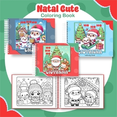 Natal - Livro de colorir