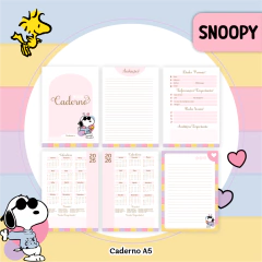 Snoopy - Caderno A5 - comprar online