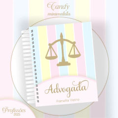 Candy minimalista - 30 Profissões - Agenda 2025 - comprar online