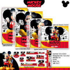 Mickey - Agenda escolar Permanente na internet