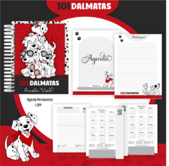101 Dálmatas - Agenda permanente