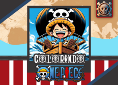 Atacado - One Piece - Livro de colorir na internet