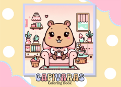 Atacado - Capivara - Livro de colorir na internet