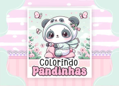 Pandinhas - Livro de colorir na internet