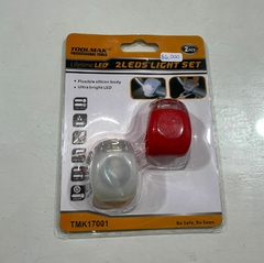 Luces de silicona, trasera y delantera