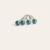 Horquillas Turquesas Pack x 3u - Indumentaria Andrea Patin