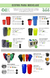 Tacho Contenedor Residuos Cuadrado Untouchable 84lts P/plaza - comprar online