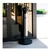 Cenicero Negro Tubopara Piso Con Pie Infinity Rubbermaid - comprar online