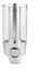 Dispenser De Jabon Liquido Deluxe - 380ml Color Plata - comprar online