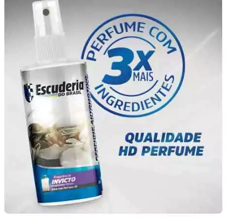 Aromatizante Cheirinho Para Carro Escuderia Invicto 260 ml