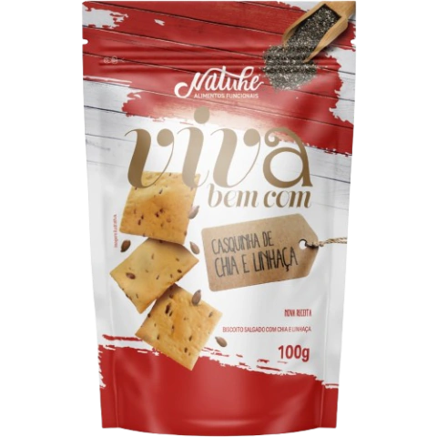 CASQUINHA DE CHIA E LINHACA 100 G - NATUHE