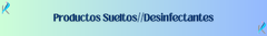 Banner de la categoría Desinfectantes