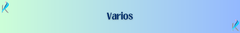 Banner de la categoría VARIOS
