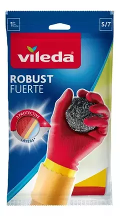 Guante VILEDA fuerte S-M-L