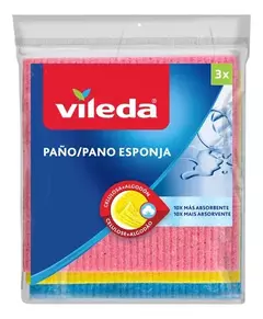 Paño Esponja VILEDA x3u