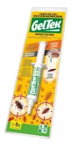 Jeringa Cucarachas Geltek 6g