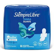 Toallitas Siempre Libre TANGA x8u.