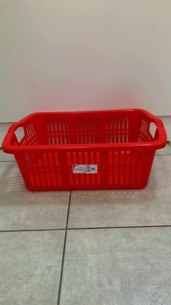 Canasto Organizador Florida 25lts ROJO