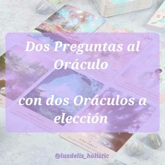 DOS PREGUNTAS AL ORACULO