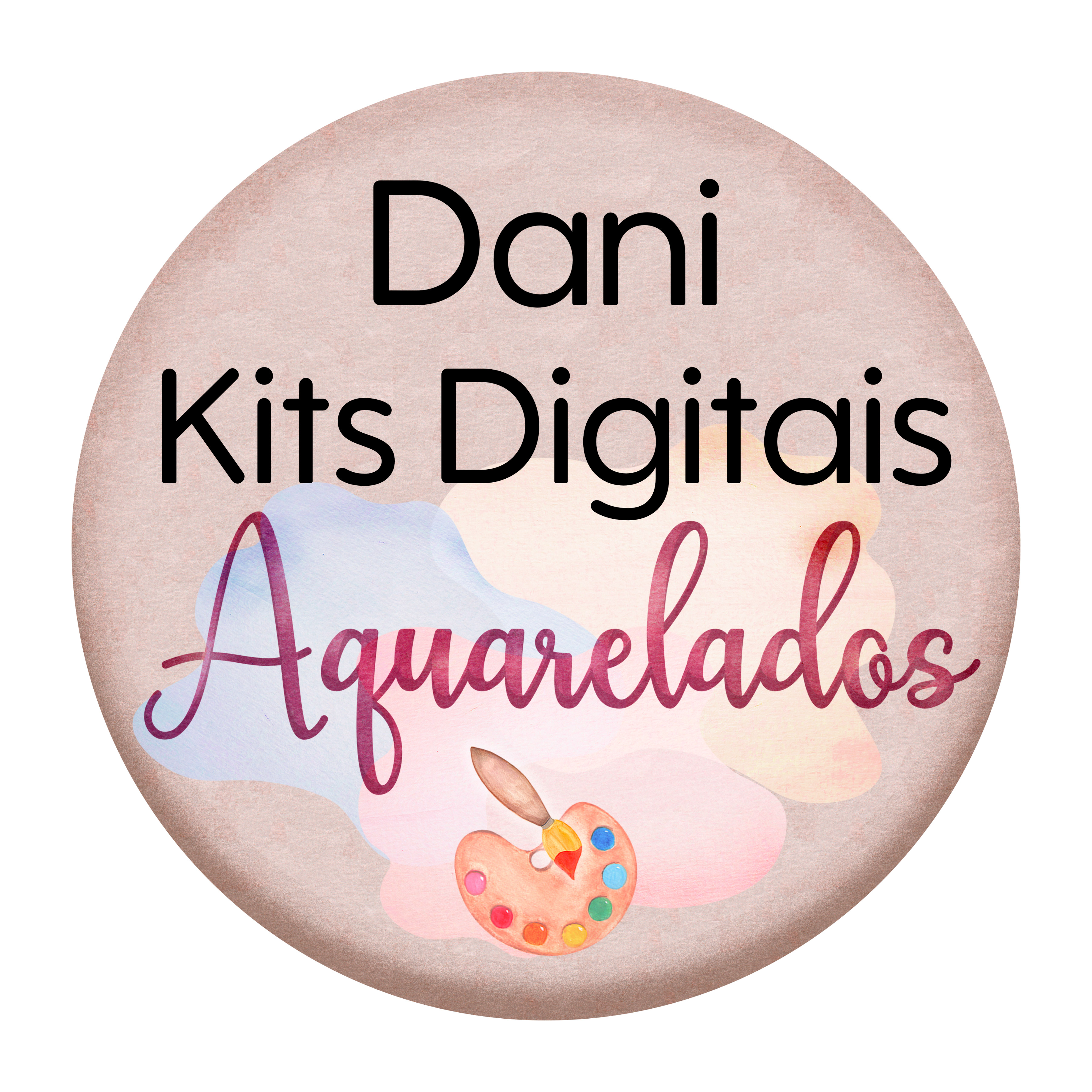 Dani Kits Digitais Aquarelados