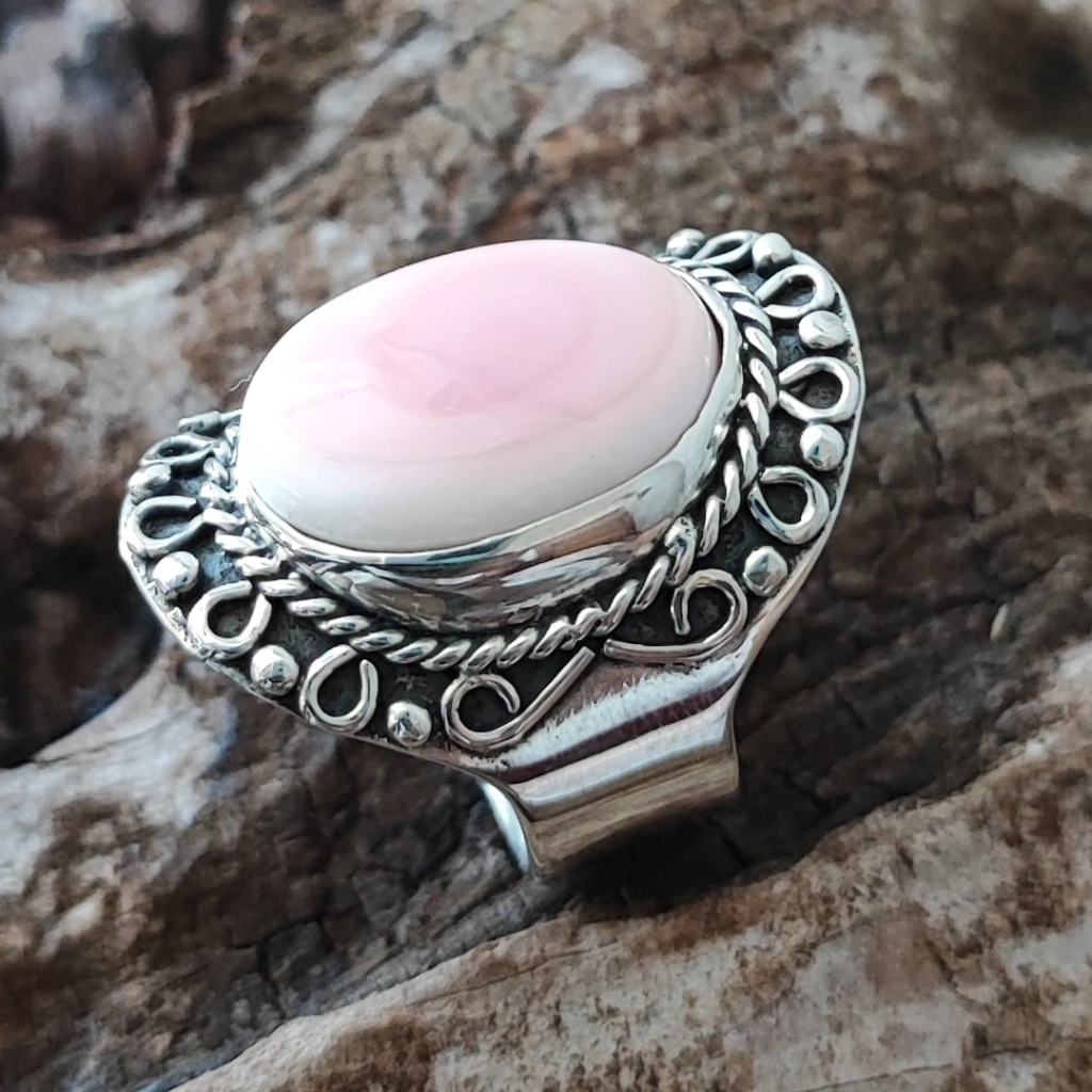 Anel madre pérola pink 03
