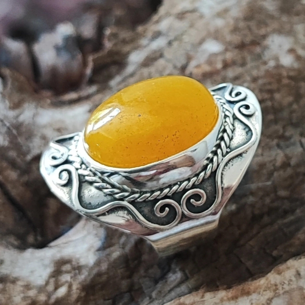 Anel Jade Amarela 04