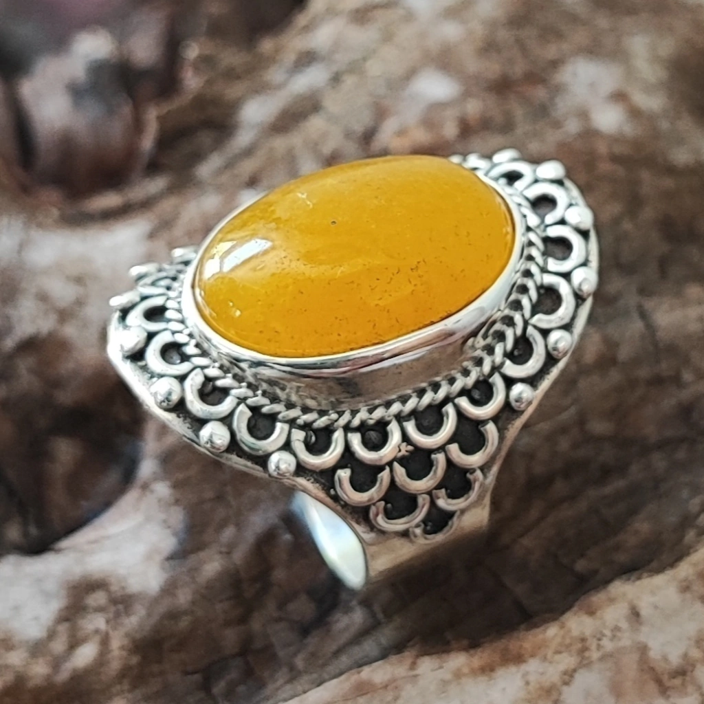 Anel Jade Amarela 01