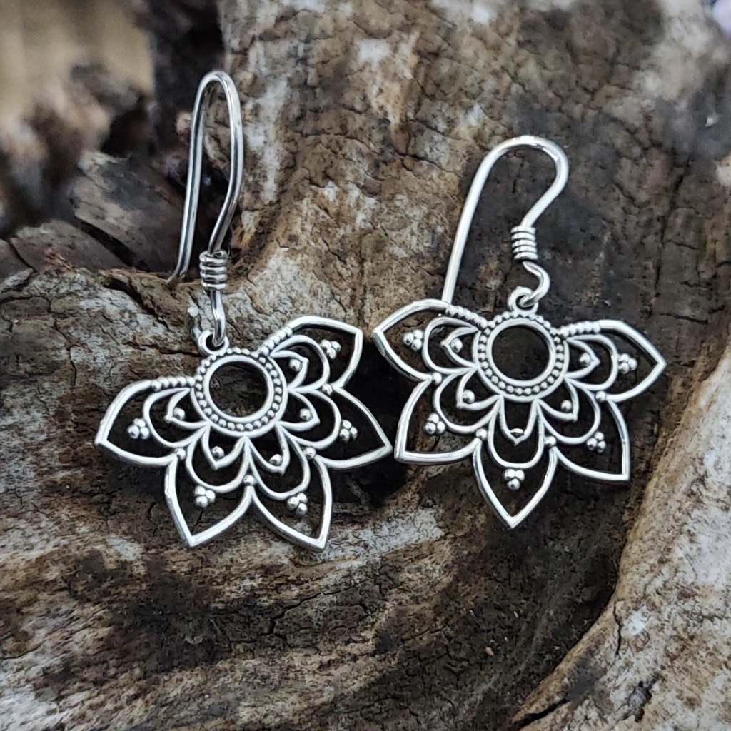 Brinco meia mandala