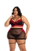Conjunto com Saia Mirella Plus na internet